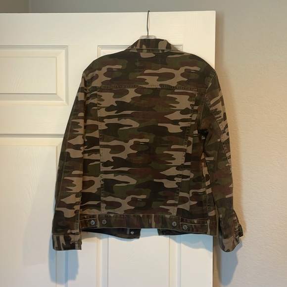 Anthropologie Pilcro Camo Denim Jacket - Picture 7 of 10